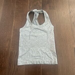 Lululemon Athletica Light Gray Tank Top